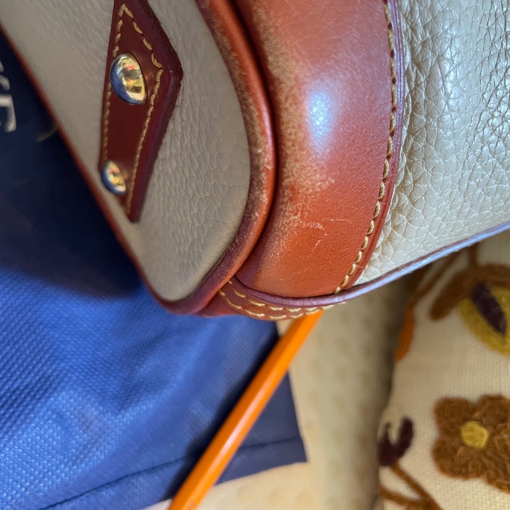 Dooney & Bourke Pebbled Leather Tote Bag - Picture 5 of 11